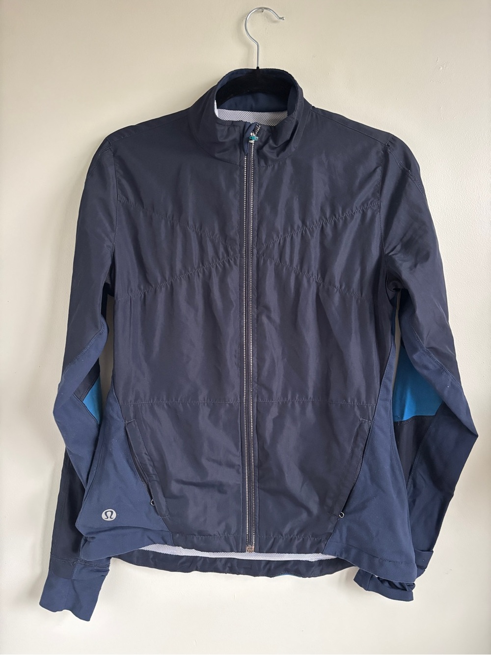 Lululemon Navy Lightweight Zip Jacket